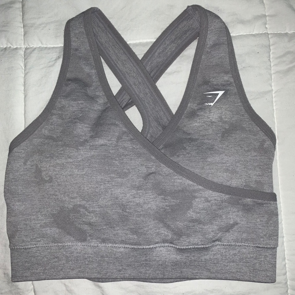 Gymshark Camo Seamless Sports Bra